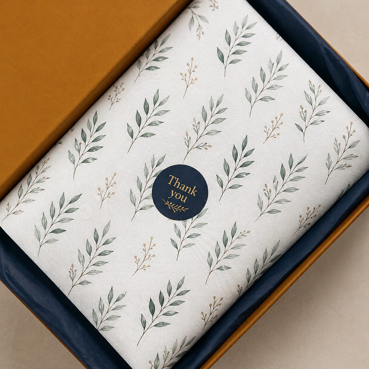 Custom Pattern Tissue Paper — 2 Colour Pack of 250
